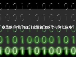 章鱼侠ERP如何提升企业管理效率与降低成本？
