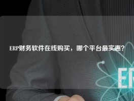 ERP财务软件在线购买，哪个平台最实惠？