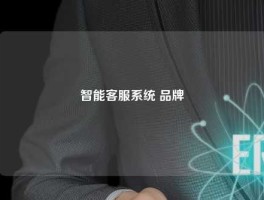 智能客服系统 品牌