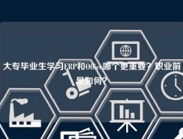 大专毕业生学习ERP和Office哪个更重要？职业前景如何？